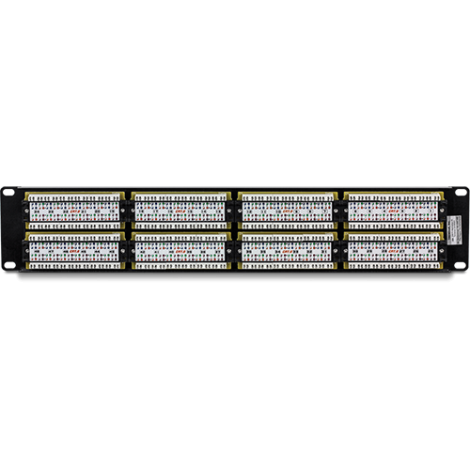 Patch Panel 48 porturi RJ45 UTP, Cat6 - TRENDnet TC-P48C6 - imagine 2