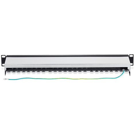 Patch Panel 24 porturi RJ45, Cat6a, Ecranat, 1U - TRENDnet TC-P24C6AS - imagine 3