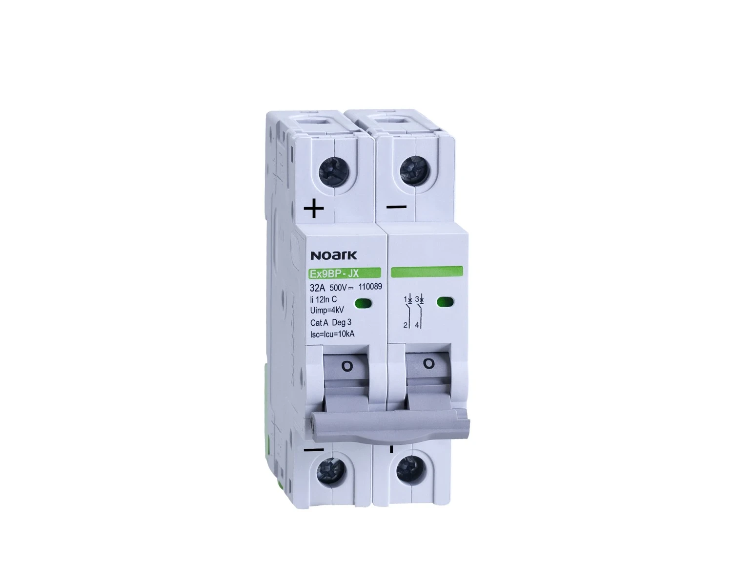 CC Mini-ȋntreruptoare automate Ex9BP-JX(+) 2P C20