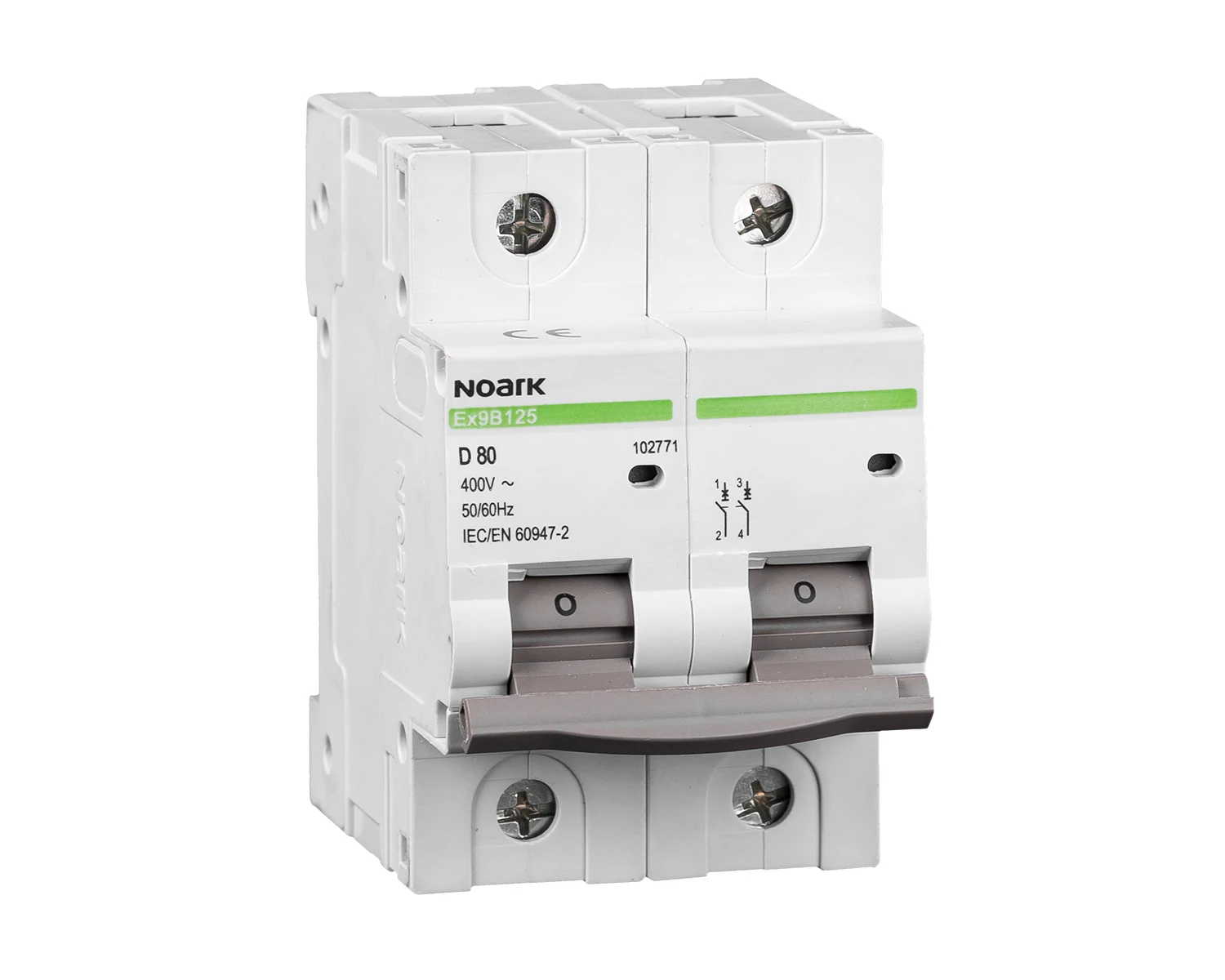 Mini-întreruptoare automate Ex9B125 2P B20A