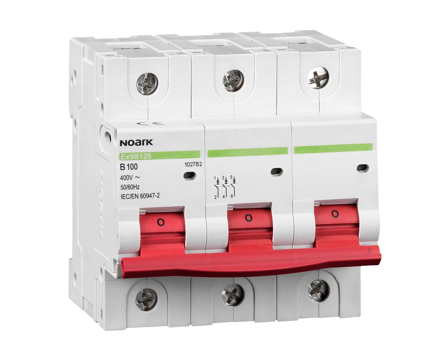 Mini-întreruptoare automate Ex9B125 3P C32A