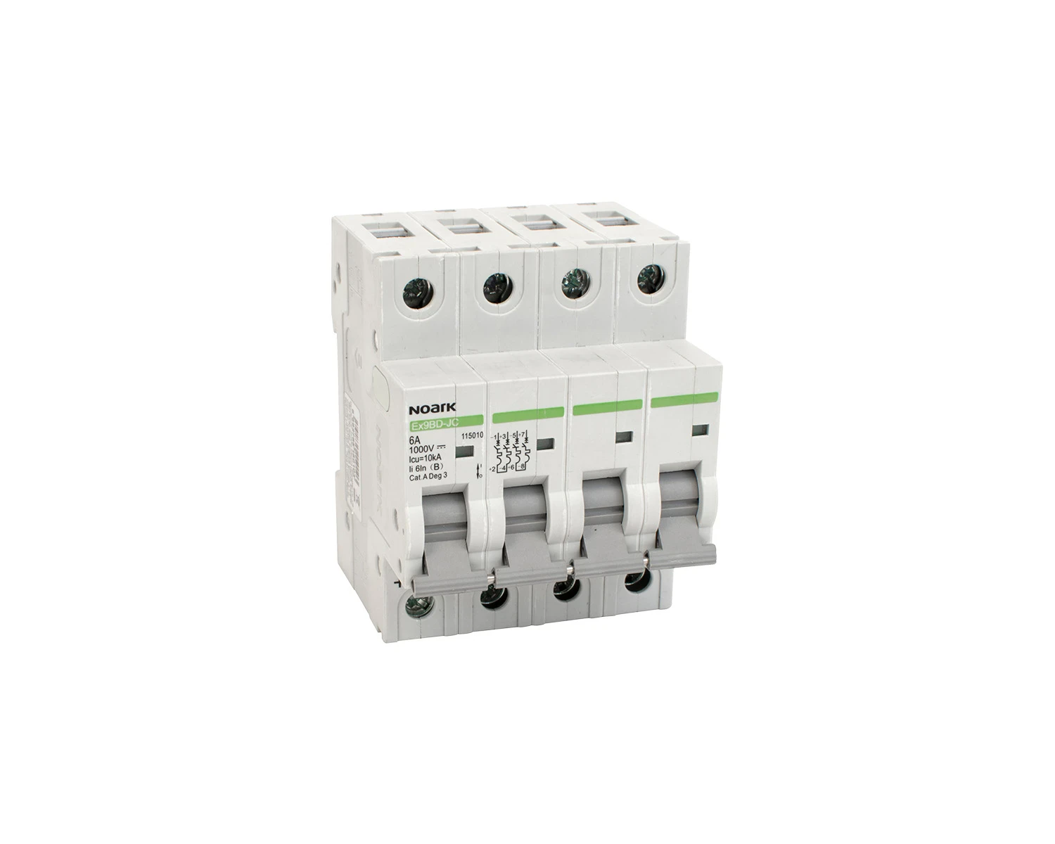 Mini-întreruptoare automate Ex9BD-JC 4P K50A EU