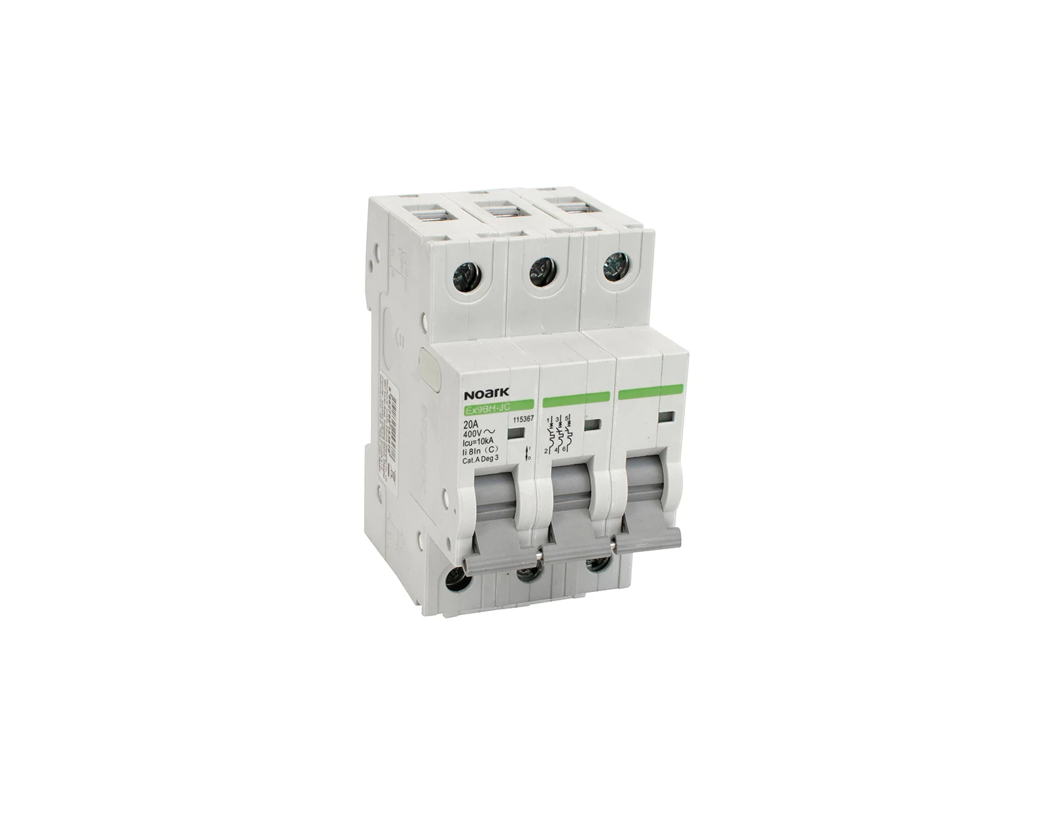 Mini-întreruptoare automate Ex9BH-JC 3P C20A EU