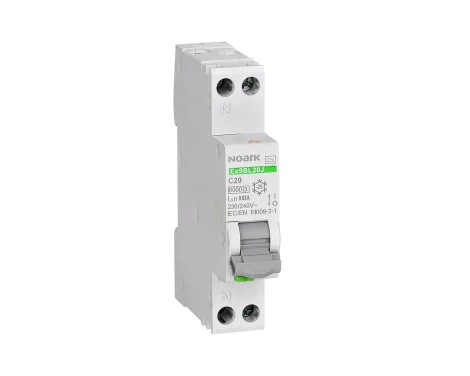 RCBO într-un singur modul Ex9BL20J 1PN B13 30mA