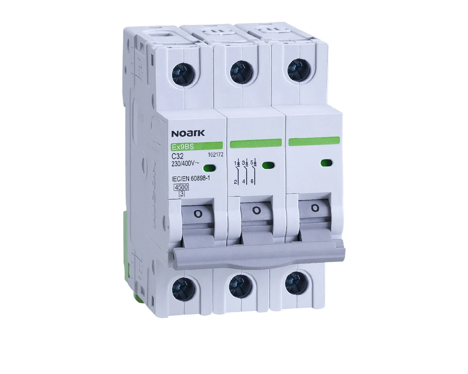 Mini-întreruptoare automate Ex9BS 3PN C2