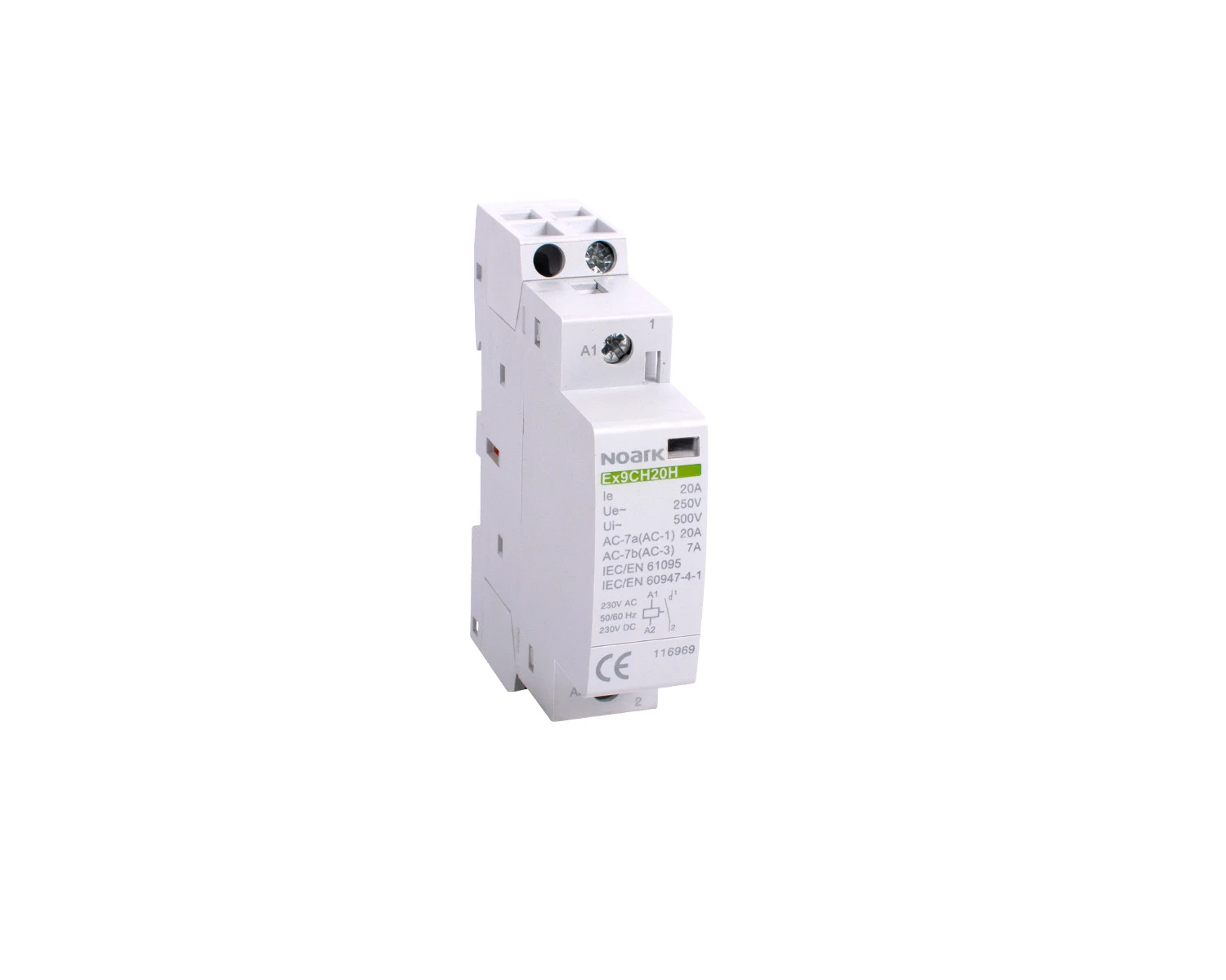 Contactoare de instalare silențioase Ex9CH20H 02 110V AC/DC