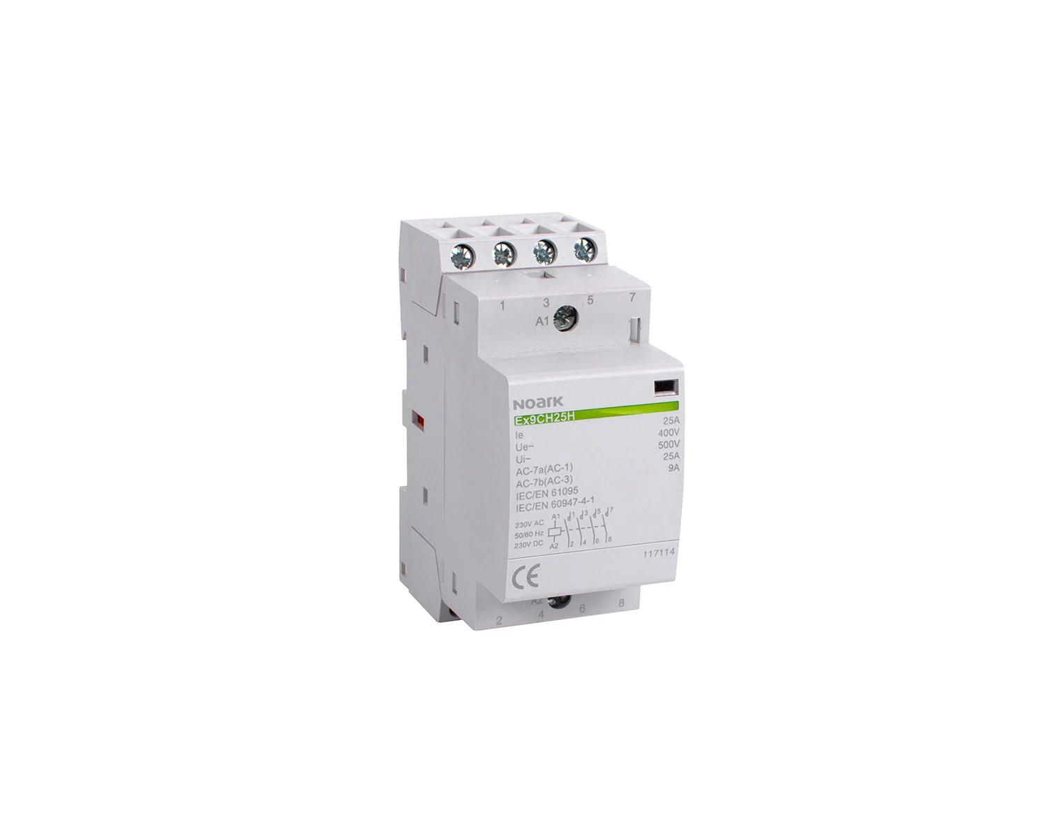 Contactoare de instalare silențioase Ex9CH16H 03 24V AC/DC