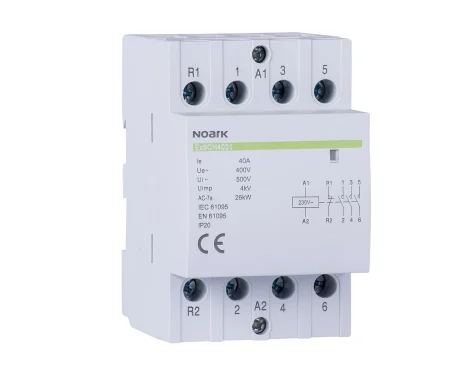 Contactor de instalare Ex9CH40 22 24V 50/60Hz