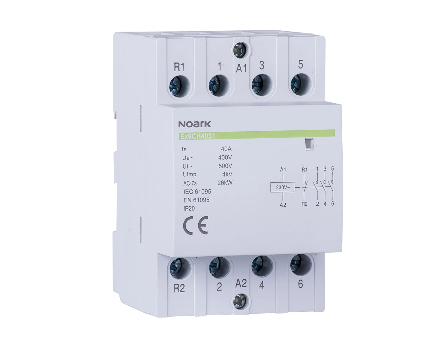 Contactor de instalare Ex9CH63 31 230V 50/60Hz
