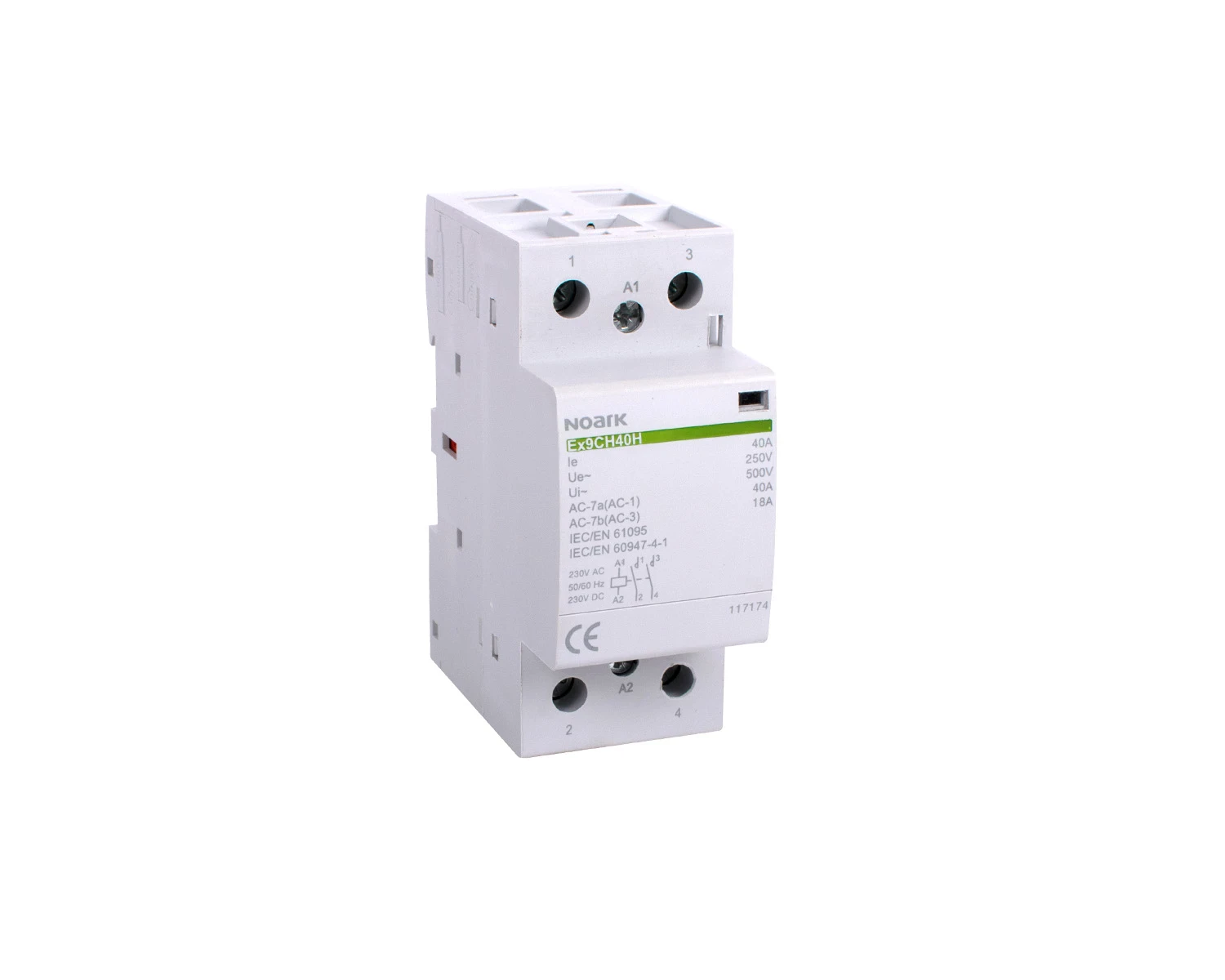 Contactoare de instalare silențioase Ex9CH40H 02 24V AC/DC