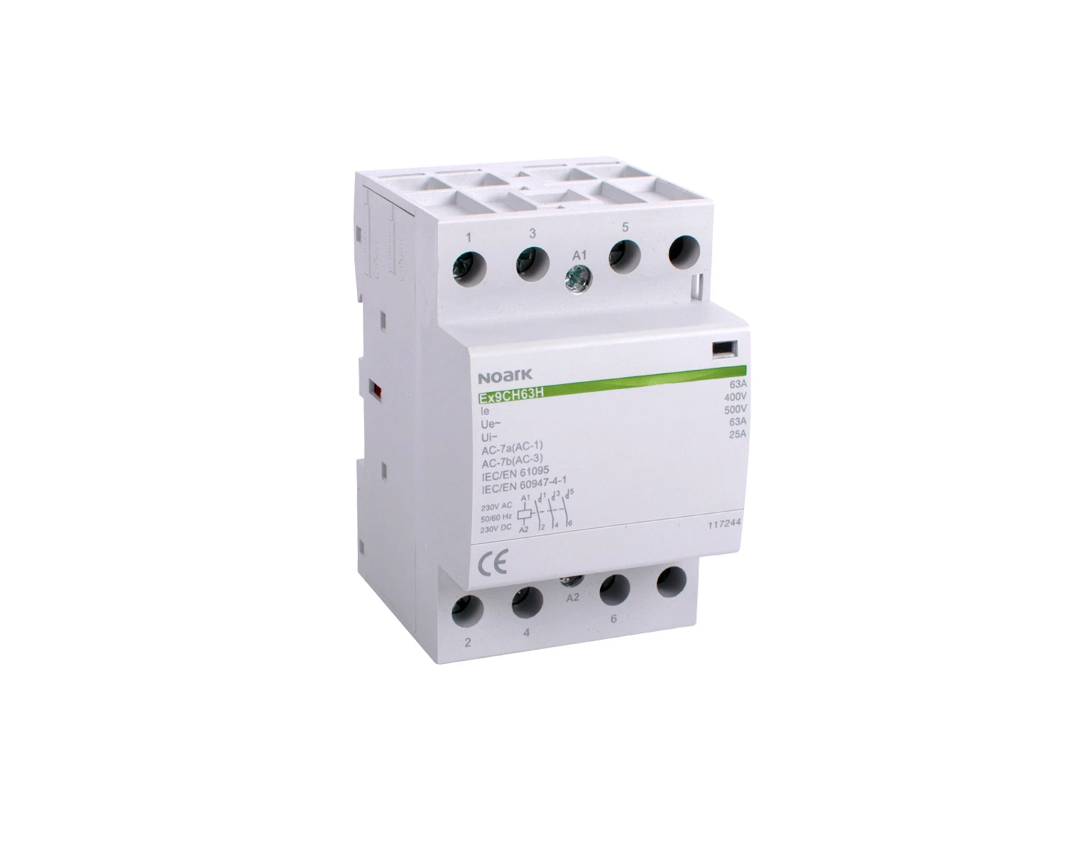 Contactoare de instalare silențioase Ex9CH40H 31 24V AC/DC
