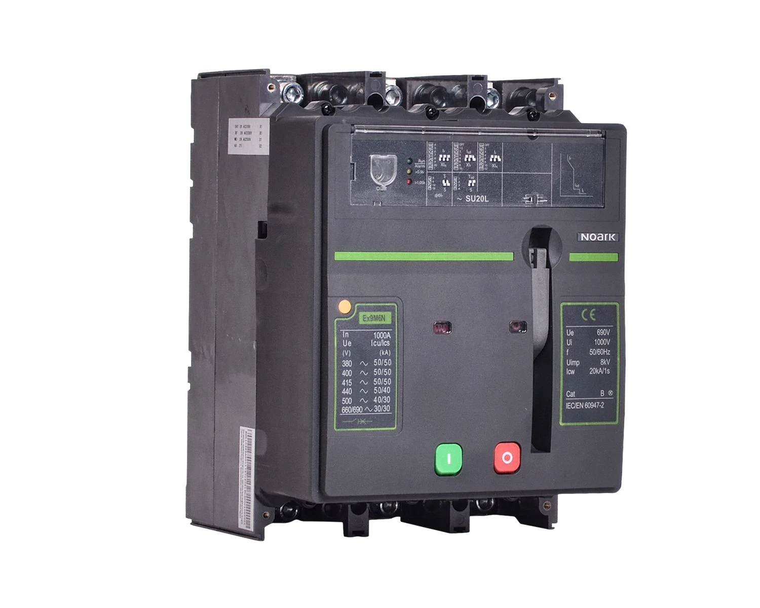 MCCB cu declanșator electronic Ex9M6Q SU20L 800 4P MOD AC400