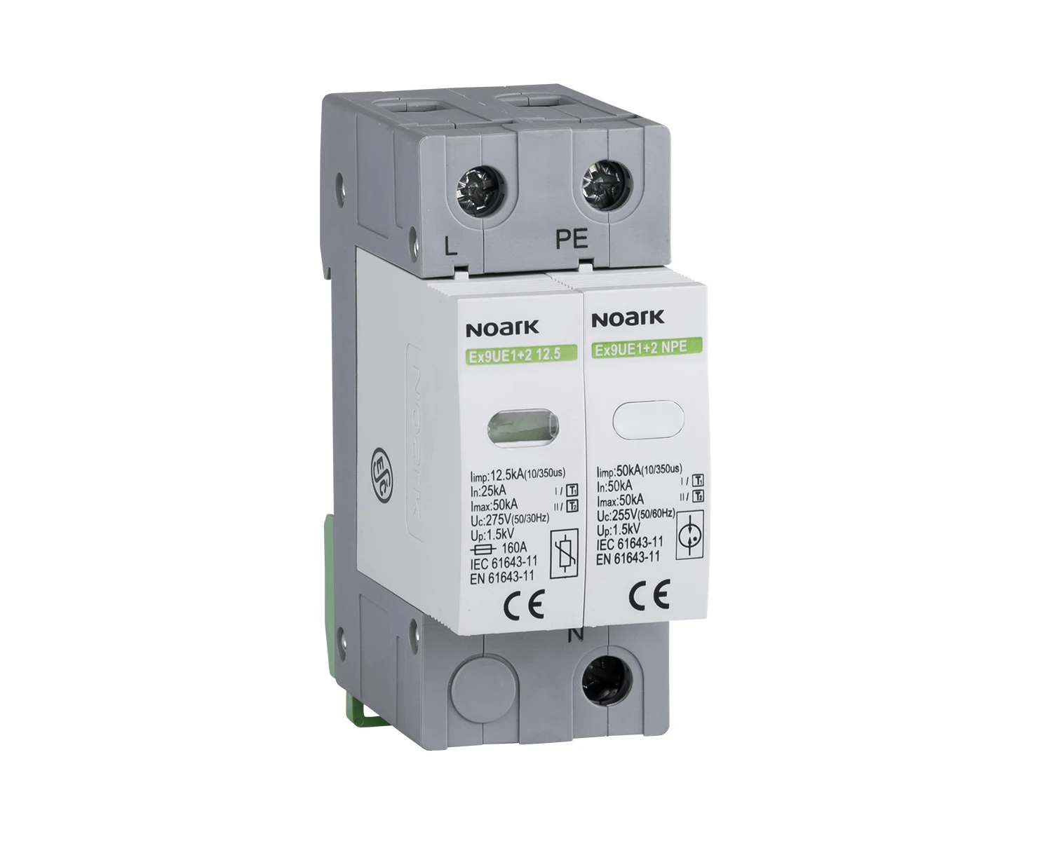 Dispozitive pentru protecție la supratensiuni Ex9UE1+2 12.5 1PN 275