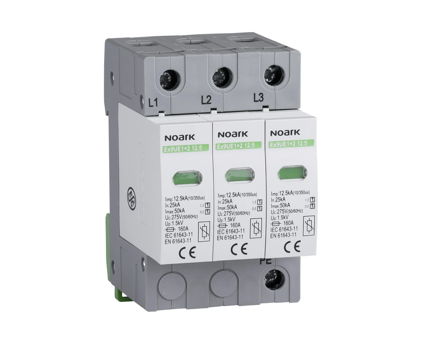 Dispozitive pentru protecție la supratensiuni Ex9UE1+2 12.5R 3P 275