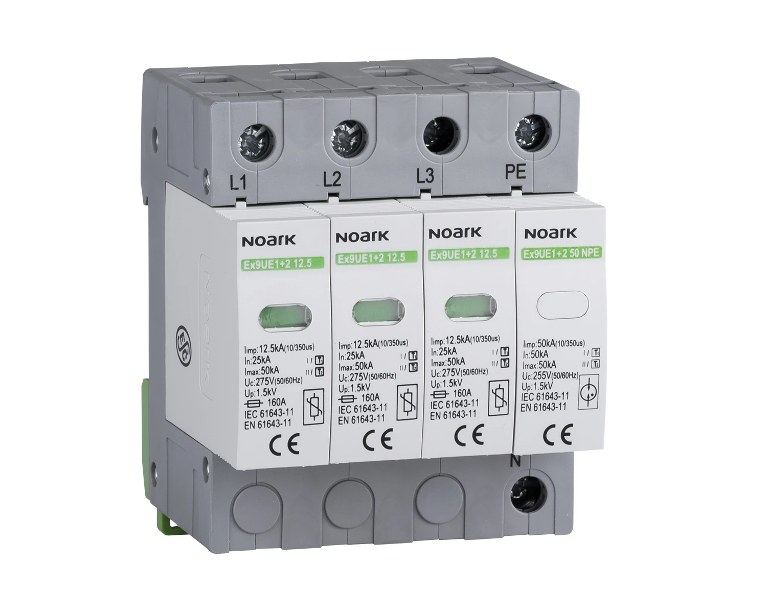 Dispozitive pentru protecție la supratensiuni Ex9UE1+2 12.5 3PN 275