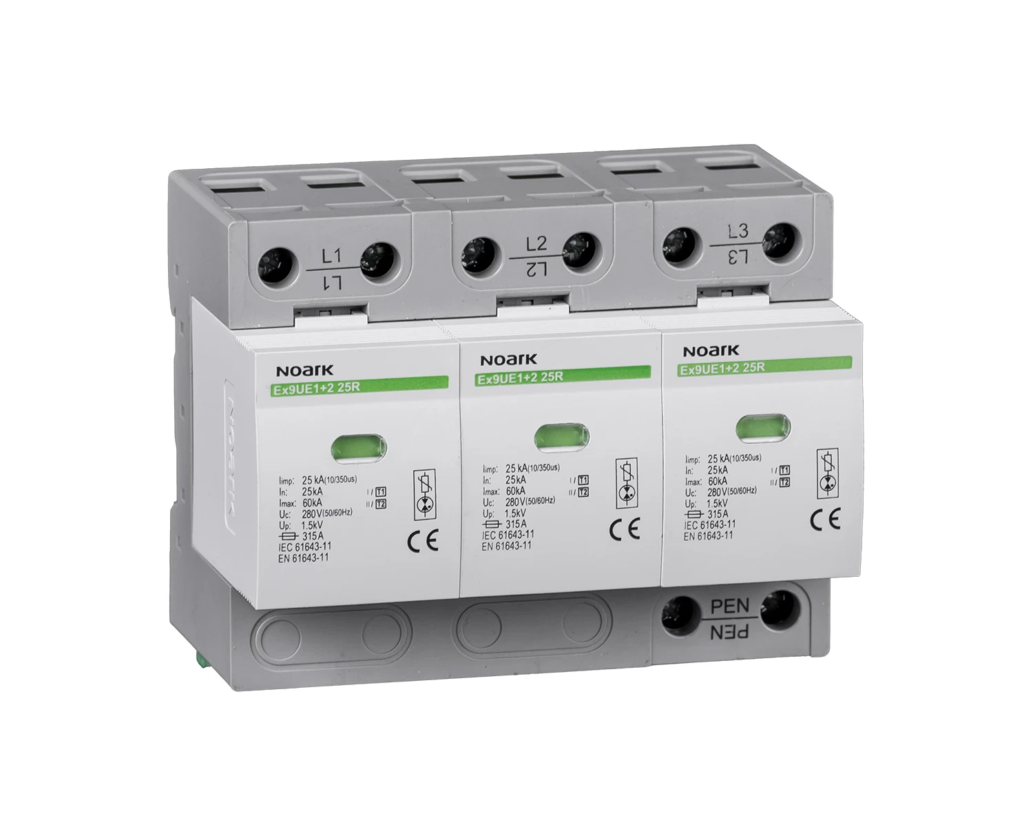 Dispozitive pentru protecție la supratensiuni Ex9UE1+2 25 3P 280