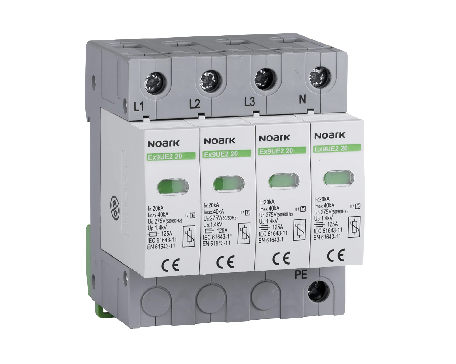 Dispozitive pentru protecție la supratensiune Ex9UE2 20R 4P 385