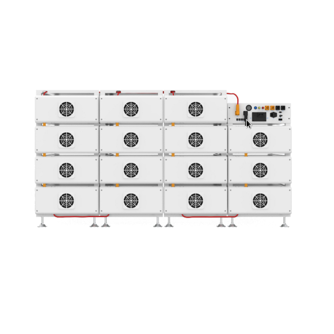 Sistem stocare 214,5 KW Deye seria BOS-B cu unitate PDU