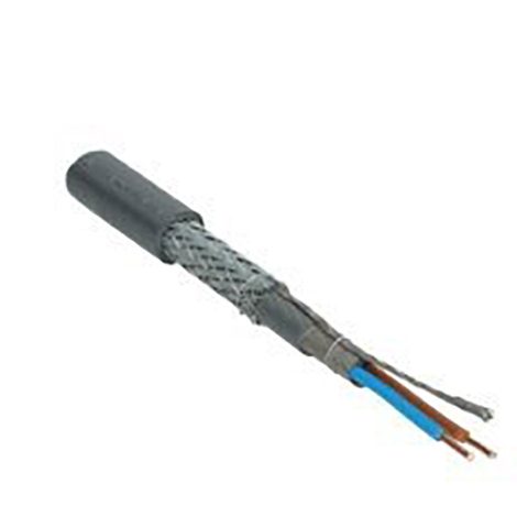 Cablu de comunicare 2x 4mm²,  VO-YMvKas, negru, Sca-s2,d2,a3