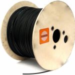 Cablu solar 6mm² Tambur 500m - Negru