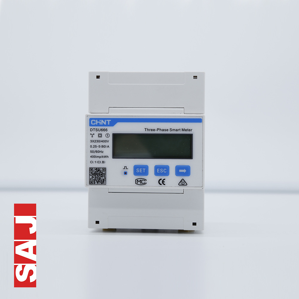 Contor inteligent SAJ trifazat 100A (CT extern)