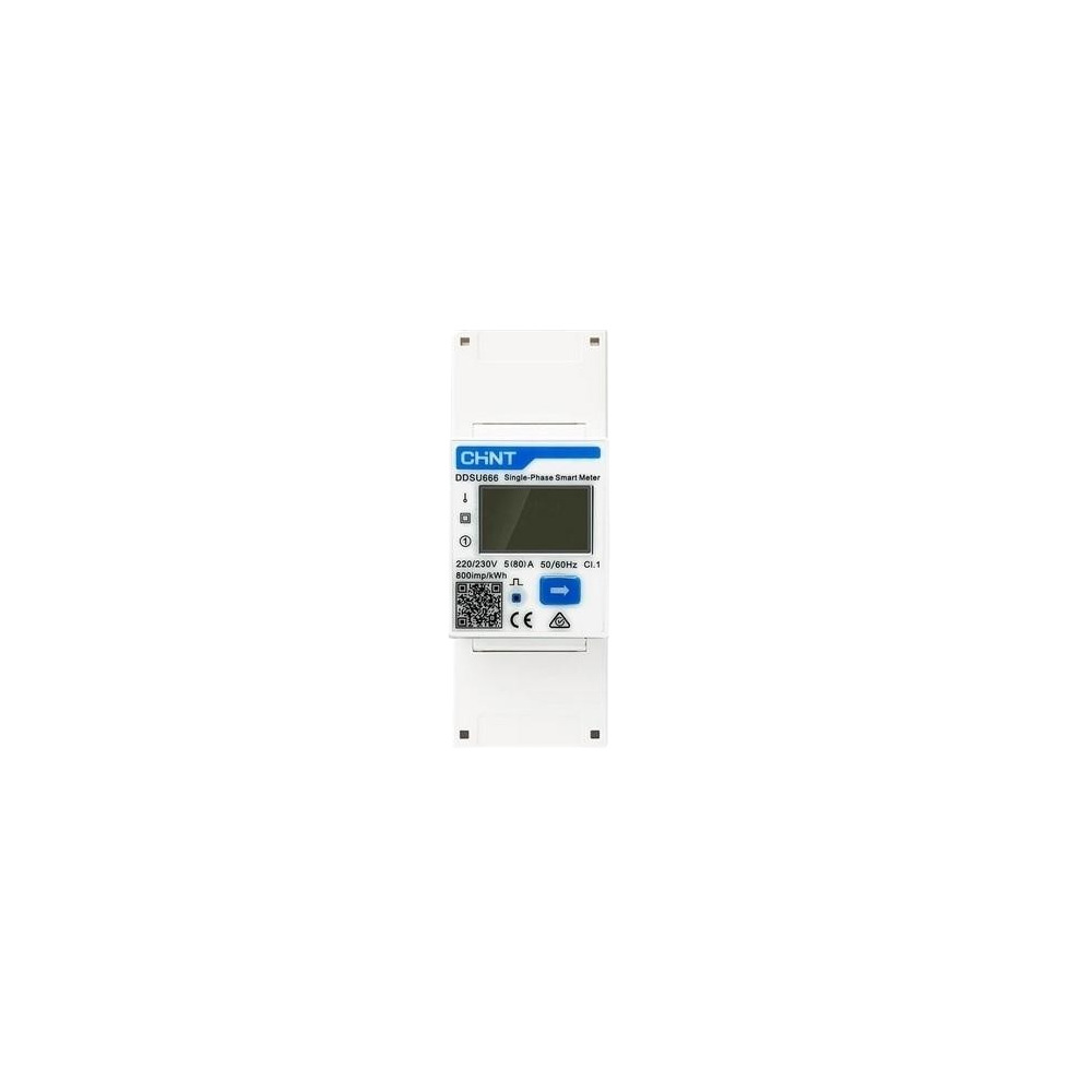 Contor inteligent (Smart Meter) Growatt, monofazat, 5A ~ 60A, SPM-C