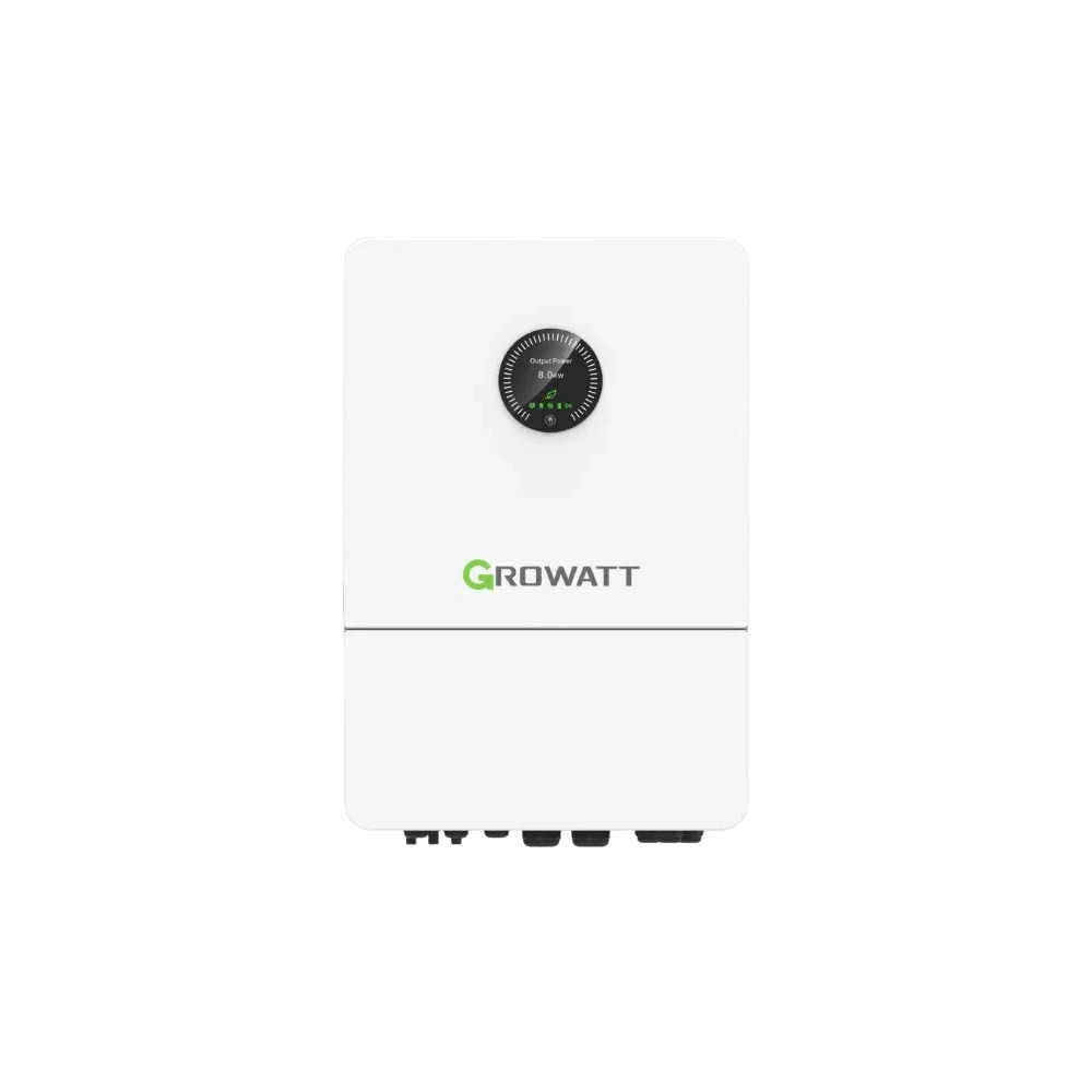 Invertor Growatt WIT 8K-X-HU, 8kW trifazat hibrid low-voltage