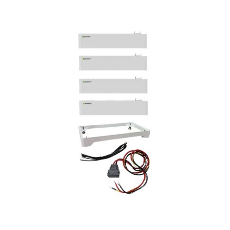 Kit 4x Acumulator Growatt AXE 5.0L-C1 LiFePo4, 5 kWh + Baza si cabluri conexiune - 20 KWh
