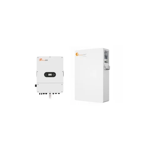 Kit Invertor Felicity Solar 5kW T-REX-5KLP1G01 Hibrid, monofazat si Acumulator Felicity LPBA48100-OL, 5.12kWh low-voltage