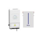 Pachet Invertor hibrid monofazat DEYE 6kW + Acumulator Deye RW-M6.1-B , 6.14kWh