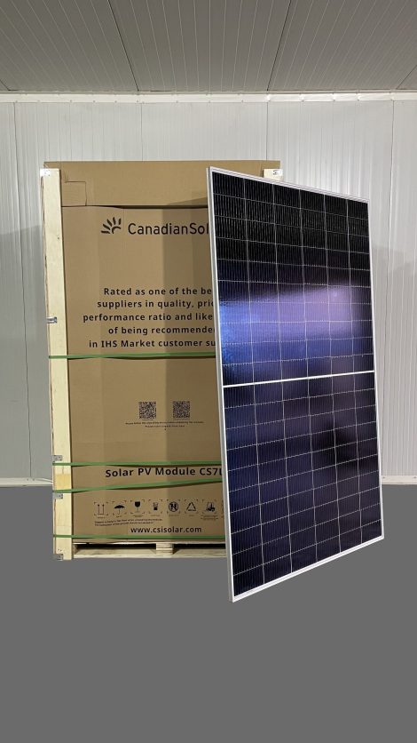 Palet cu 33 de bucati Canadian Solar CS7N-700TB-AG, N-type TOPCon BIFACIAL