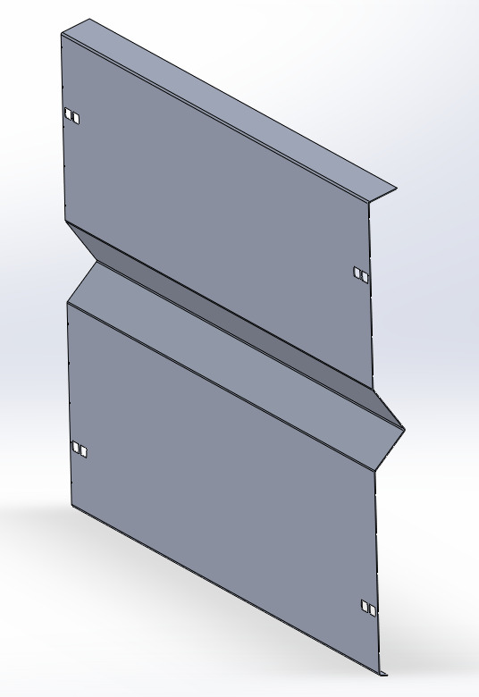 Paravant L1850 (1850x304x0,5)