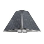 Sistem de montaj panouri fotovoltaice PB-096, montare acoperis plat