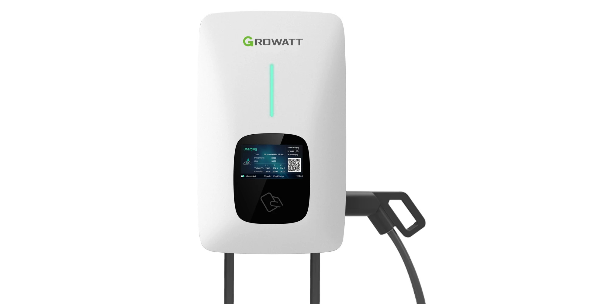 Statie de incarcare Auto Growatt, EV THOR 22AS-P-V1, WiFi