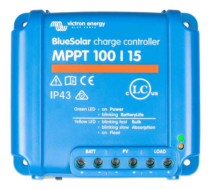 Victron Energy BlueSolar MPPT 100/15 (12/24V-15A)