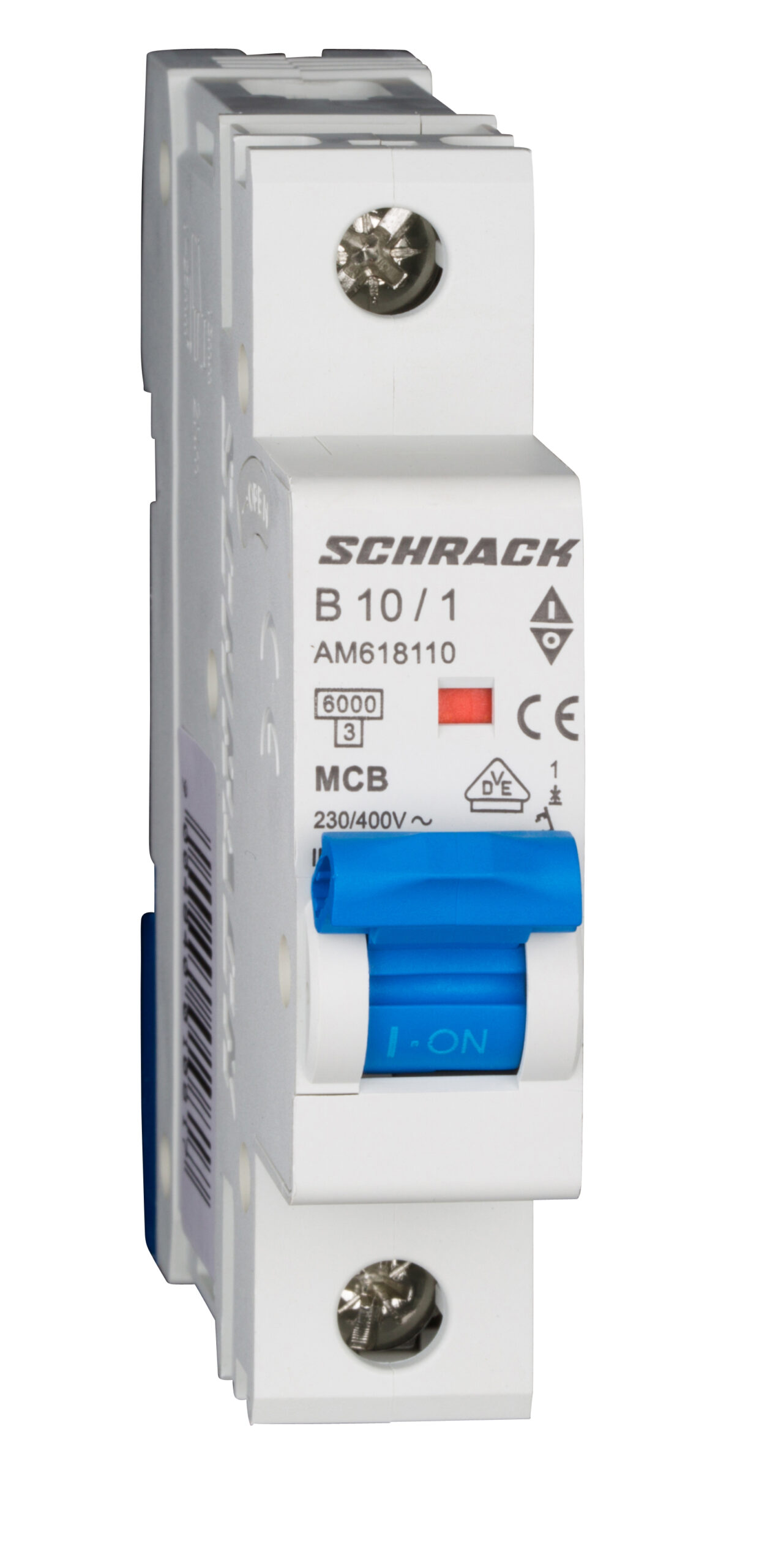 Întreruptor automat modular (MCB) AMPARO 6kA, B 10A, 1-pol