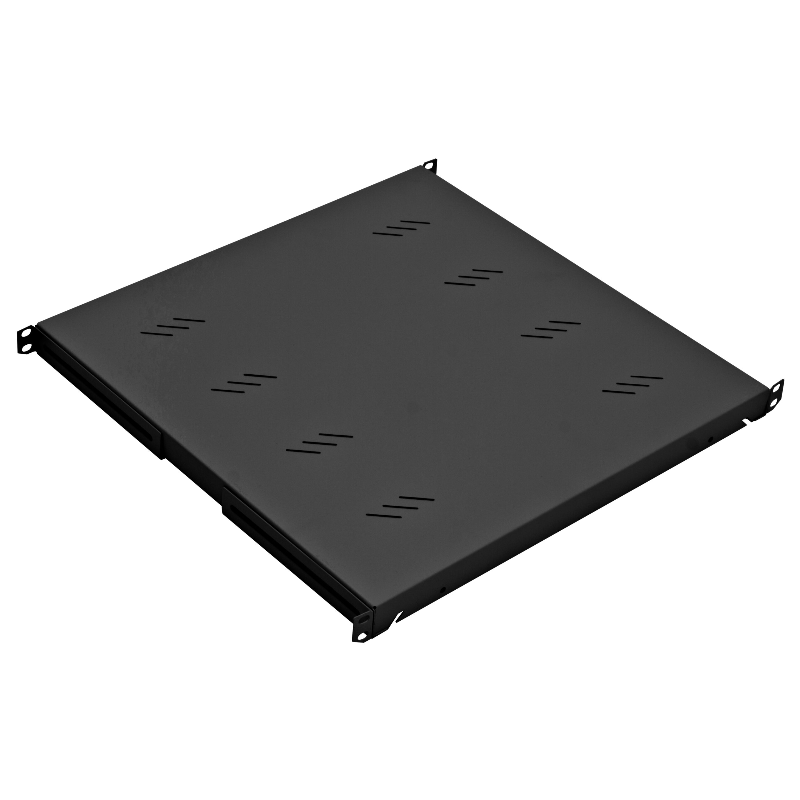 Tava fixa 19" 450mm sarcina 80kg RAL9005