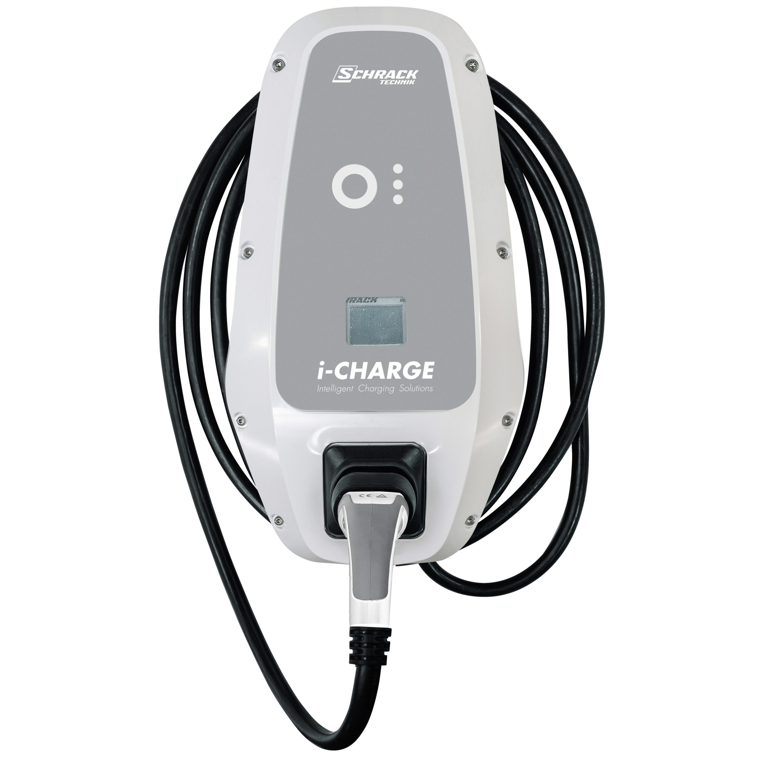 i-CHARGE CION Pro 22kW Tip2 cu cablu, Online 4G Modem, OCPP