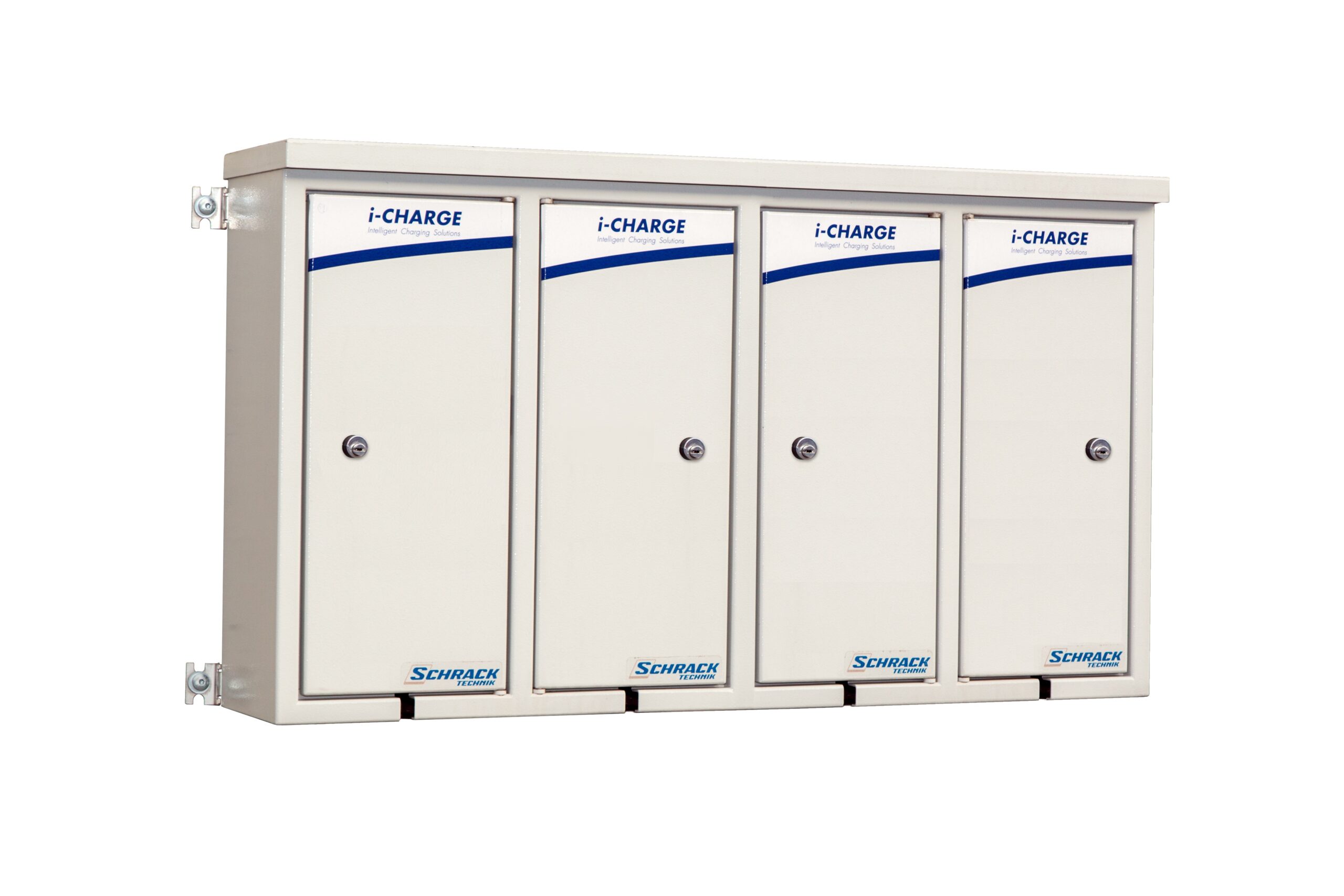 i-CHARGE easy pack 4x Schuko 3,7kW, cu încuietoare ușă