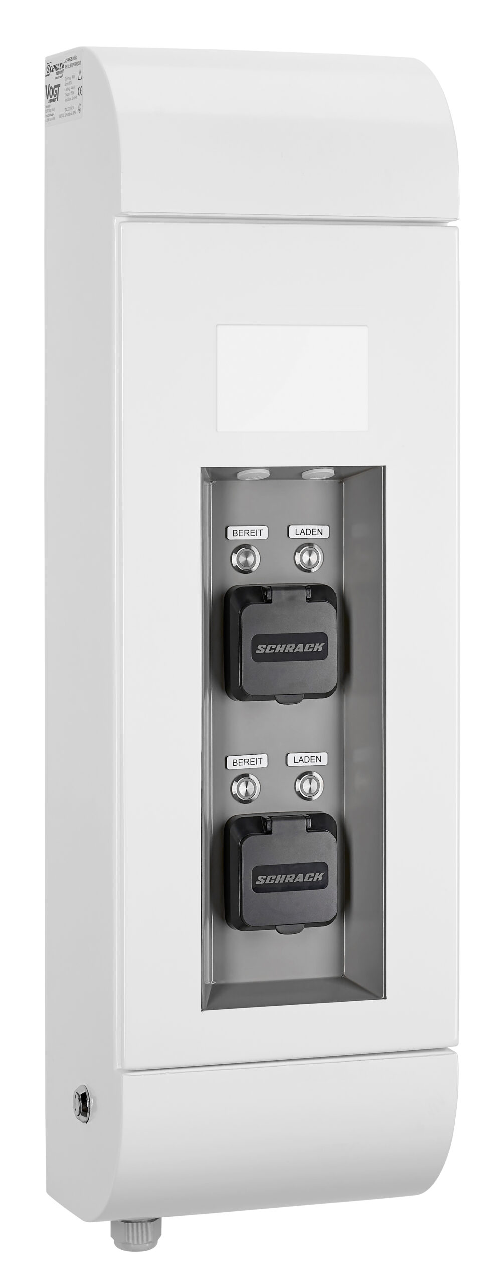 i-CHARGE PUBLIC Wall 2 2x TIP2 11-22kW, echilibrare sarcină