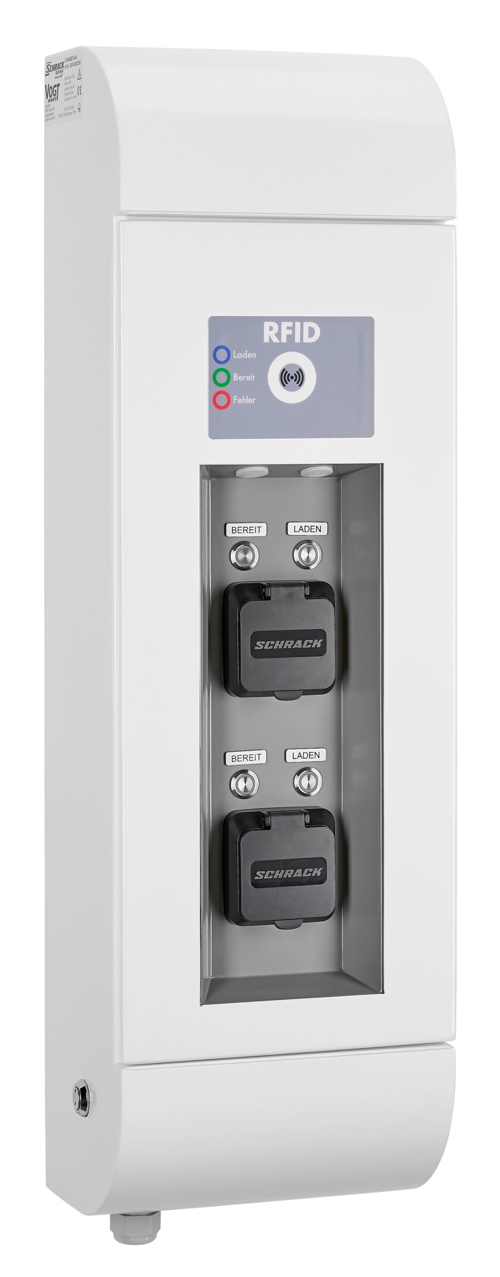 i-CHARGE PUBLIC Wall 2, 2x Type2 22kW Pro