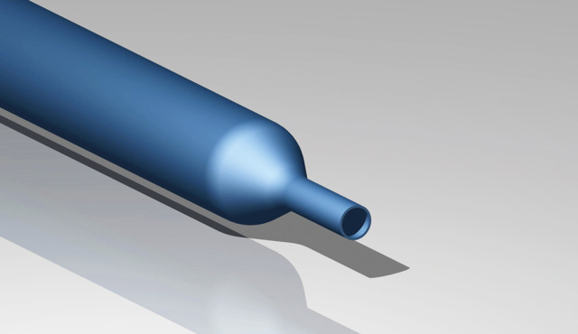 Heat shrink tube Box 12.5/6.0 mm, 6m, thin-walled, blue