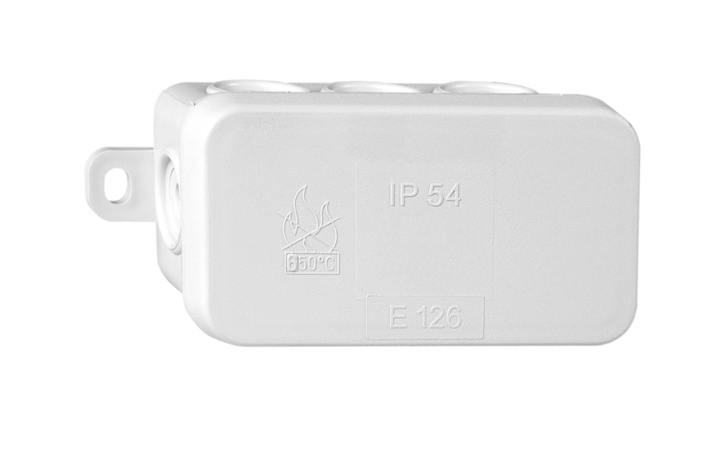 Doză legături, PT, 75x35x40mm, decupabilă, IP54, gri