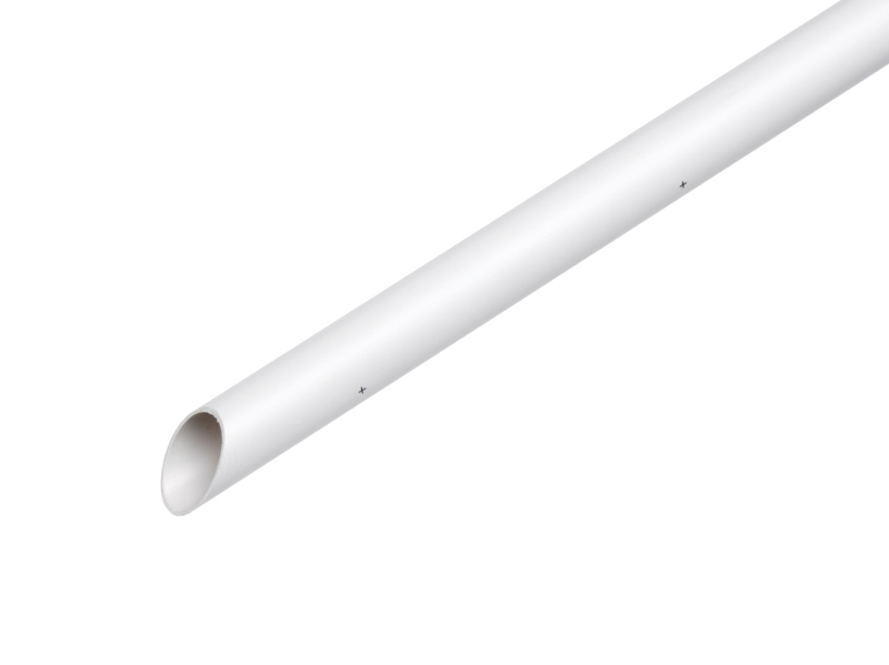 Tub mufat PVC D25 gri 2m