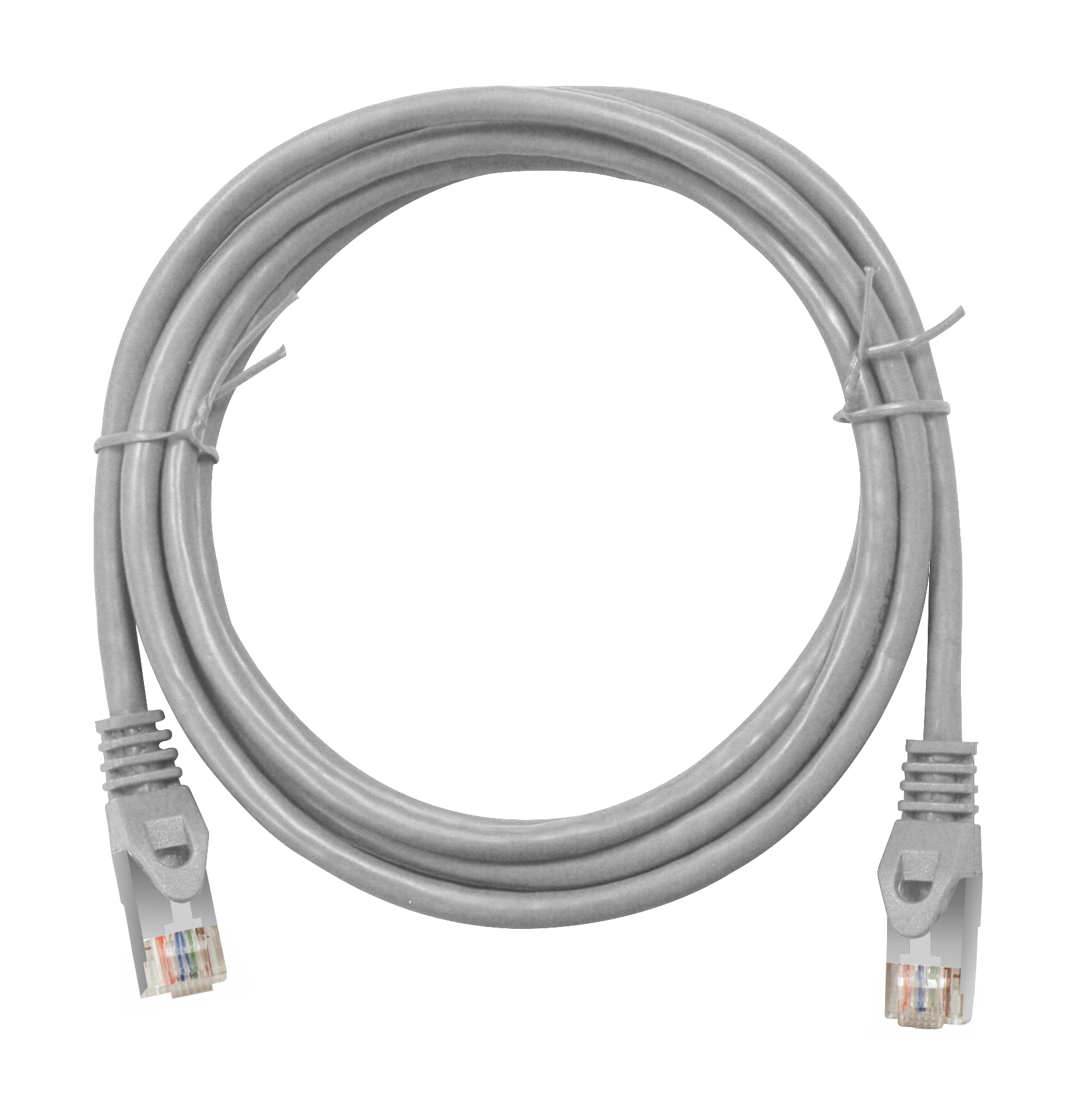 Patchcablu Cat.5e ecranat RJ45 gri 1m