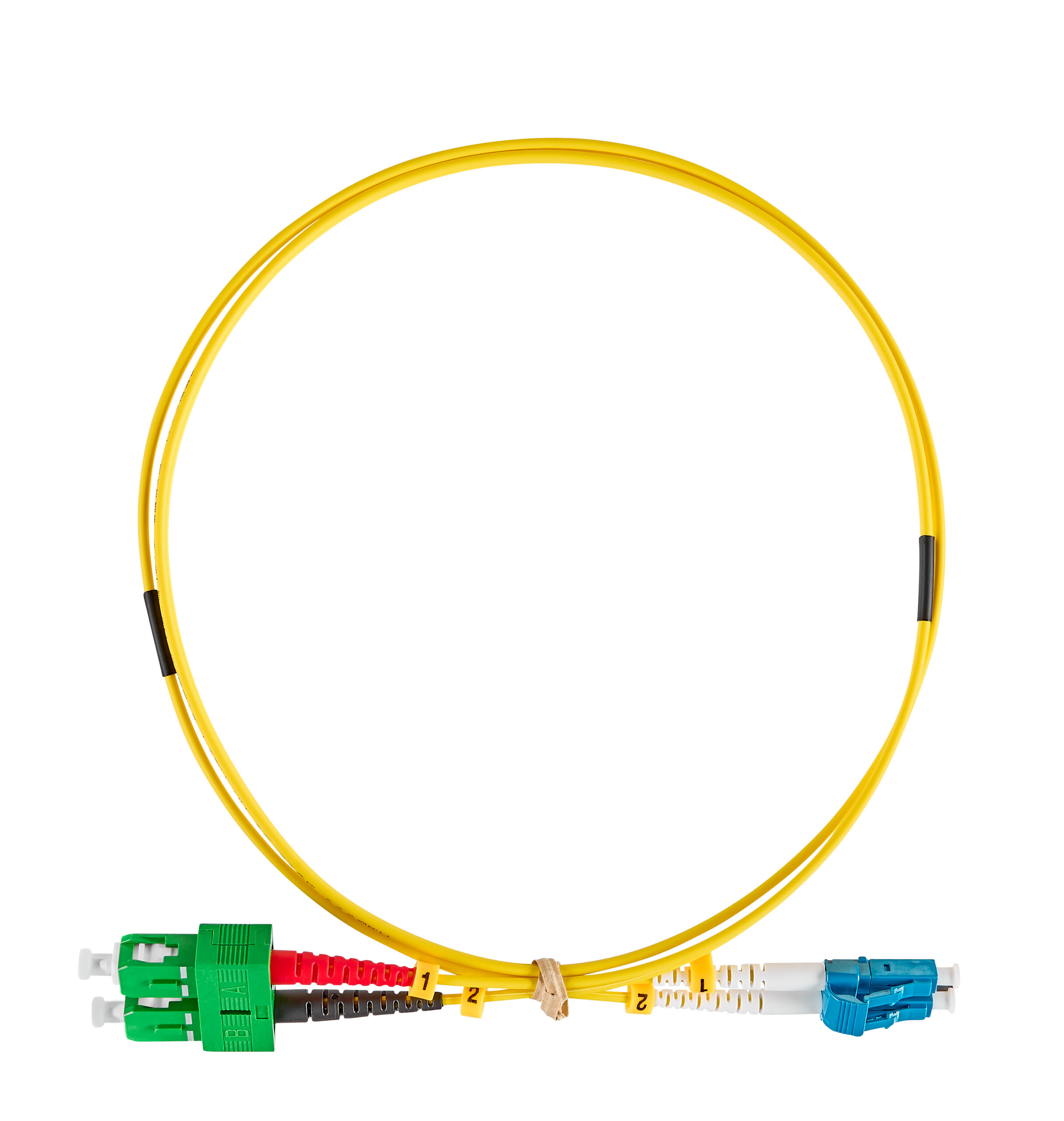 Patchcord Duplex LC/UPC - SC/APC, 9/125µm OS2, 2.0m