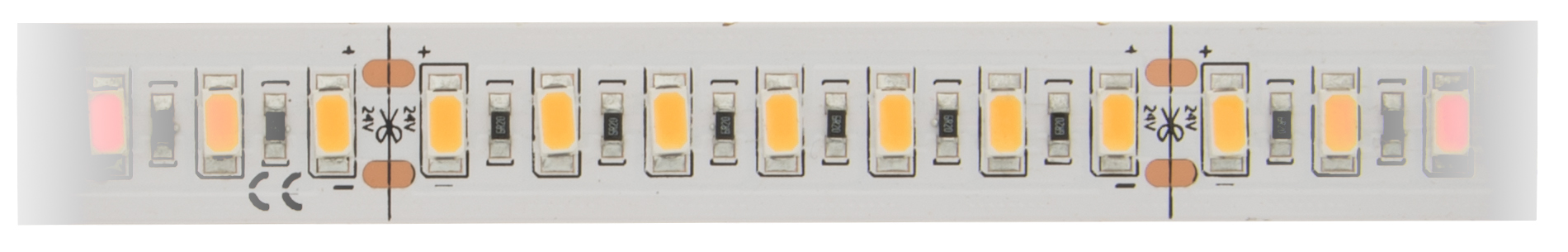 FS 160, UWW, Ra=90+, 37,0W/m, 3350lm/m , 24VDC, IP20, l=5m