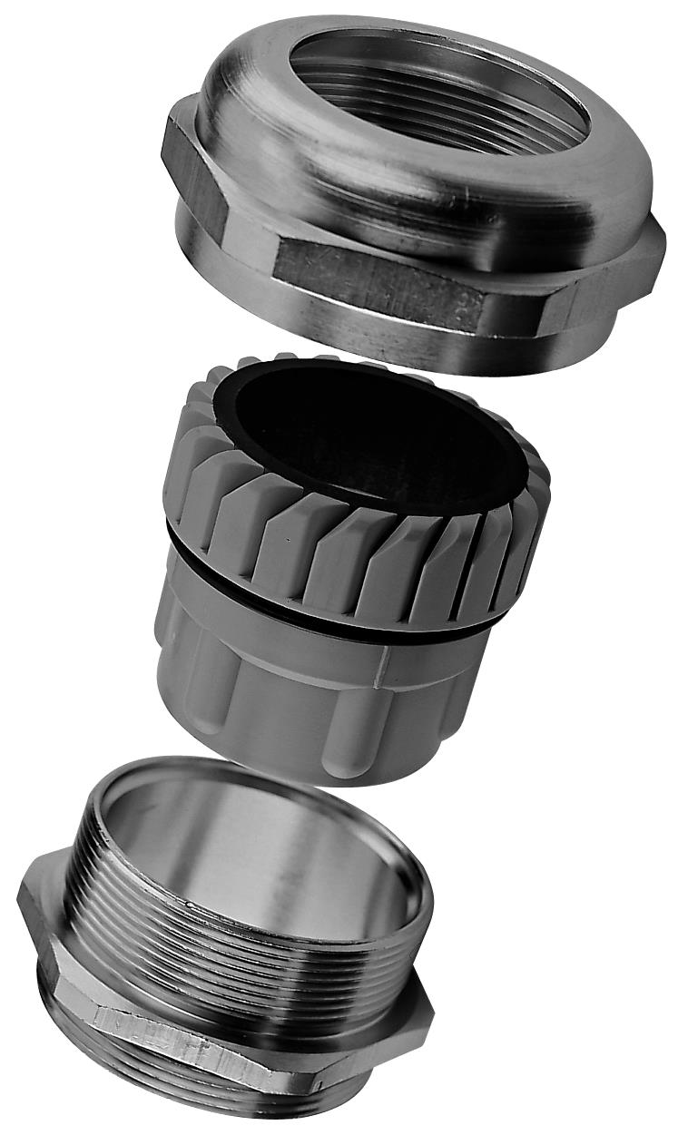 Cable Gland  M20,  Metal, IP68, Clamping Range 7-13