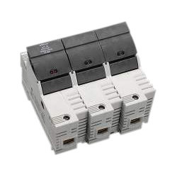 Suport pentru portfuzibili + LED 3 poli,  50mm²