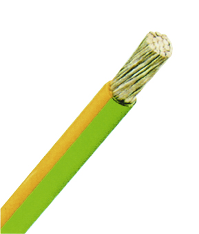 Conductor flex. izol. fără halogen, H07Z-K 50 galben/verde